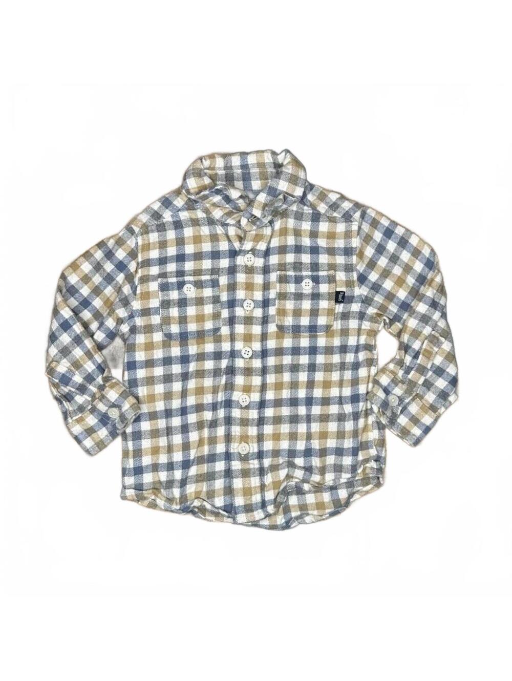 Baby B'gosh Plaid Button Shirt 2T